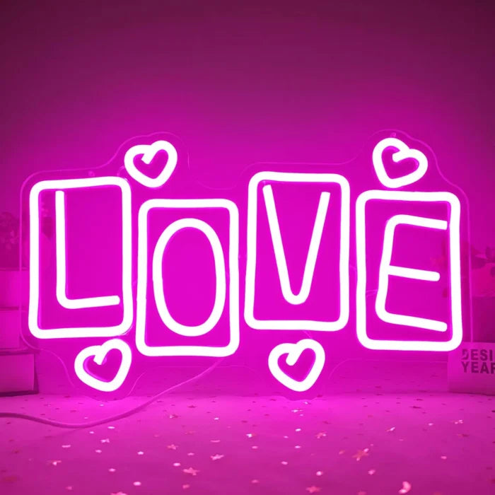 Love Heart LED Neon Sign