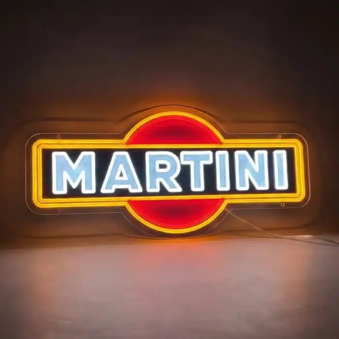 Martini Logo Neon Sign LED Light