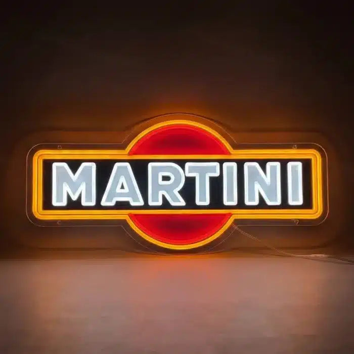 Martini Logo Neon Sign LED Light