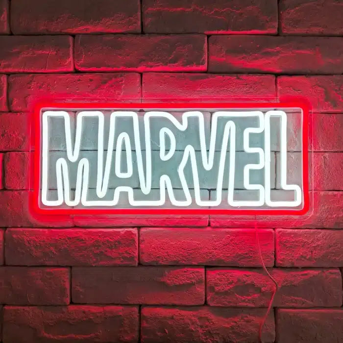 Marvel Logo Neon Sign LED Light