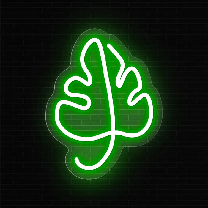 Monstera Leaf LED Neon Sign