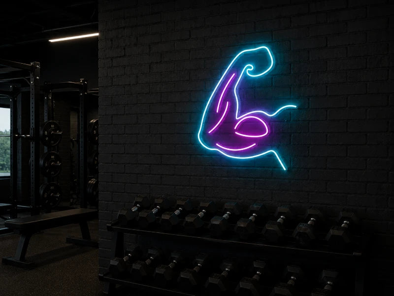 Muscle Neon Sign