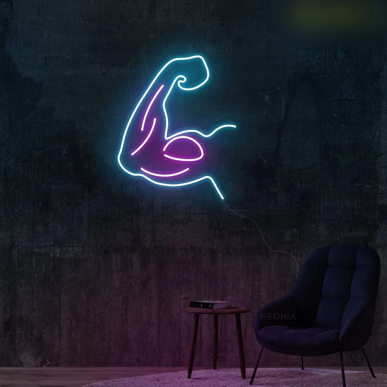 Muscle Neon Sign