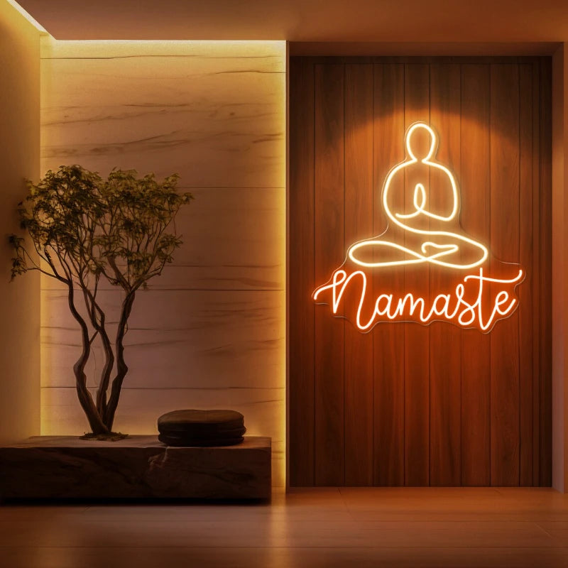 Namaste Neon Sign