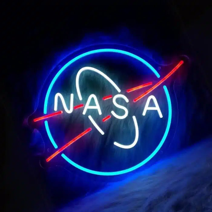 NASA Logo Neon Sign LED Light
