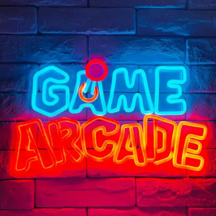 Neon Game Arcade