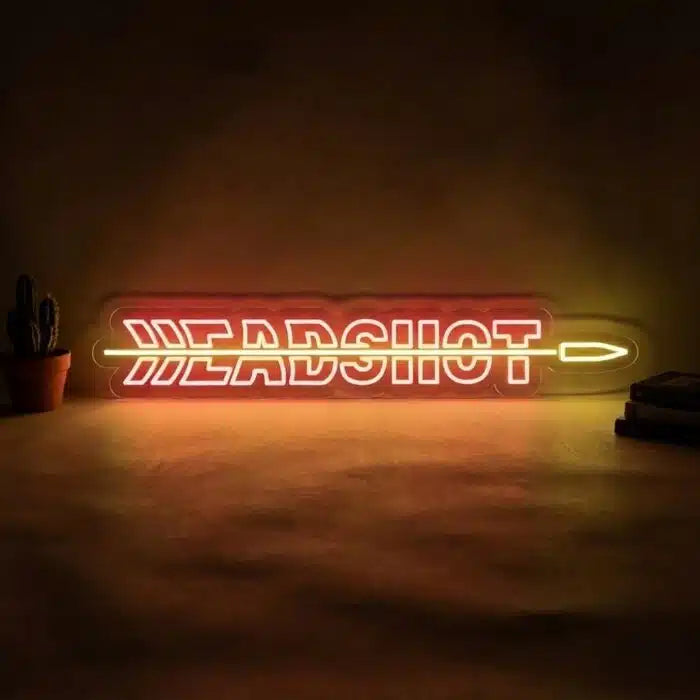 Neon Game Headshot