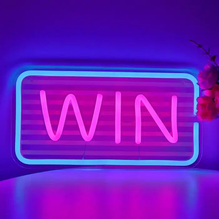 Neon Game Win