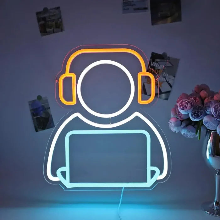 Neon Gamer Casque