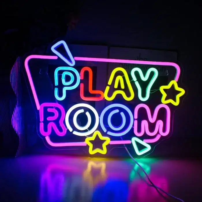 Neon Play Game Room