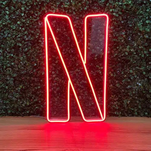Netflix Logo Neon Sign LED Light