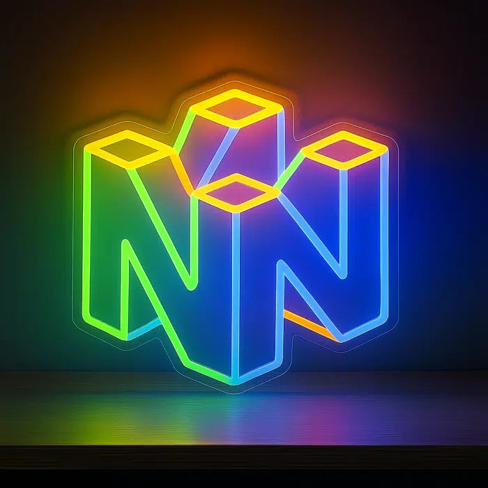 Nintendo Logo Neon Sign LED Light