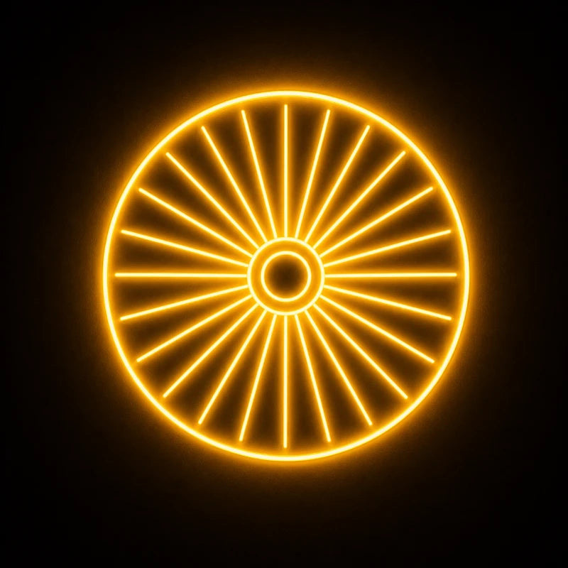 Om Chakra Neon LED Wall Decor
