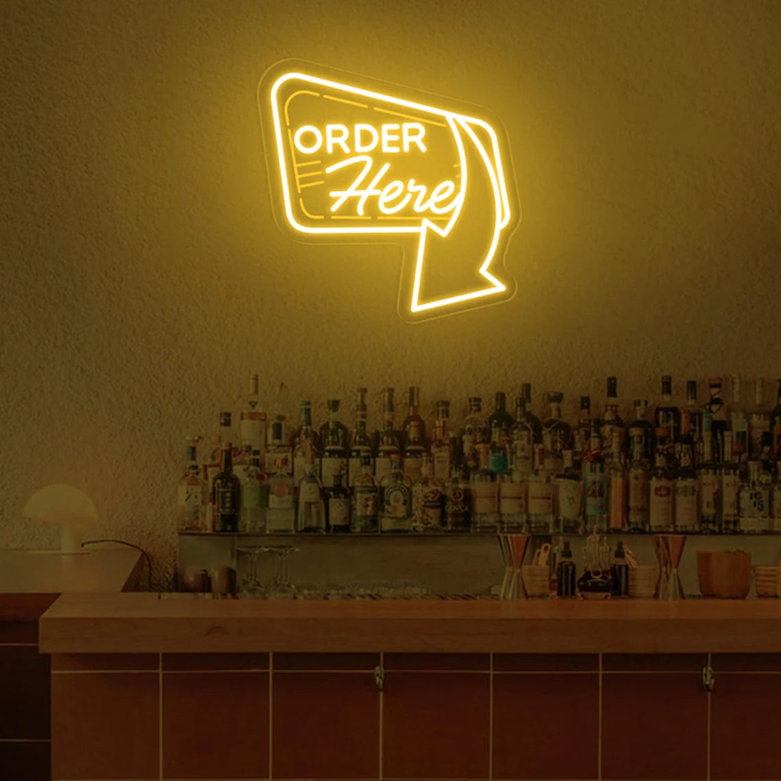 Order Here Neon Sign