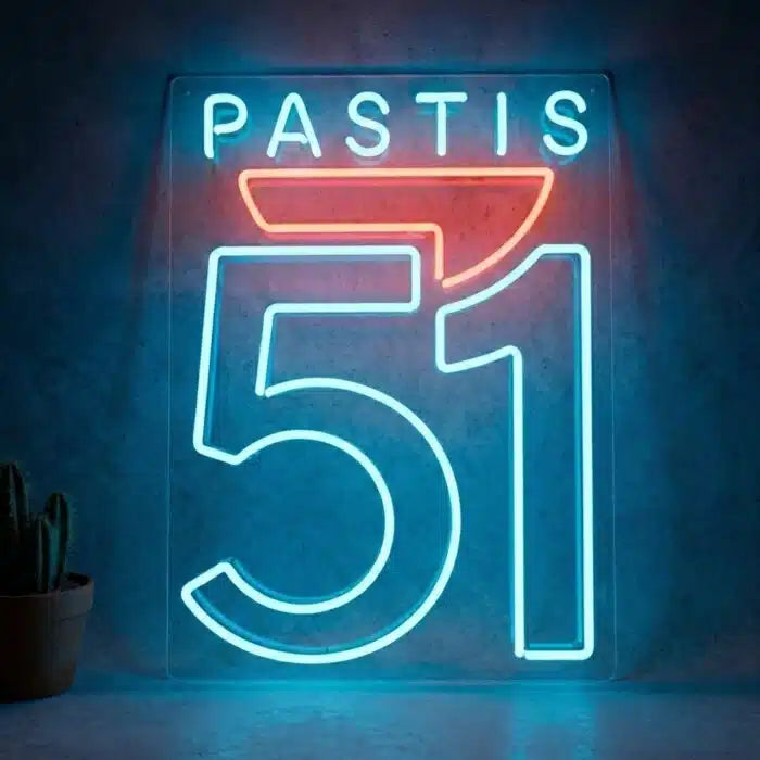 Pastis 51 Logo Neon Sign LED Light