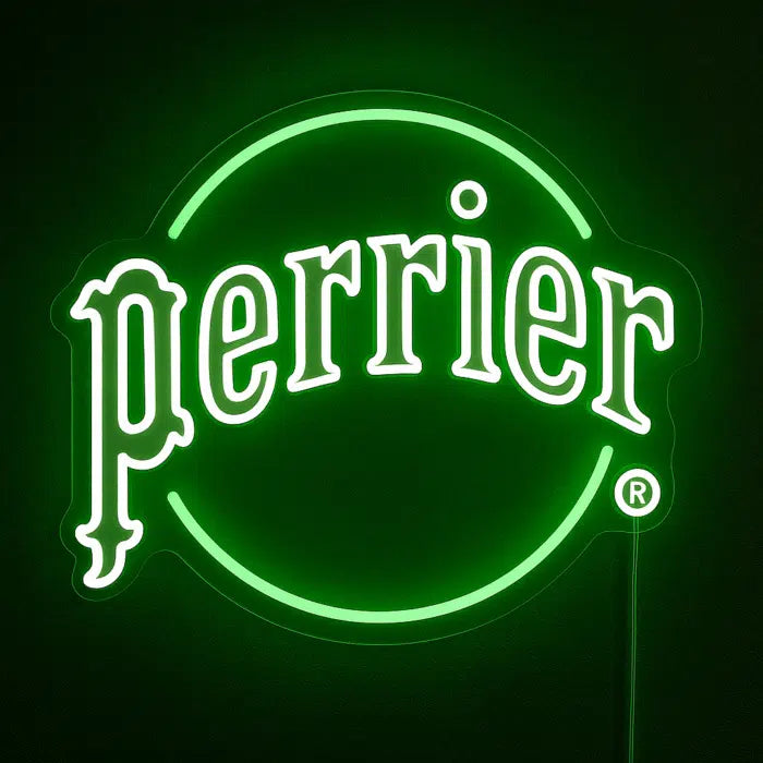 Perrier Logo Neon Sign LED Light