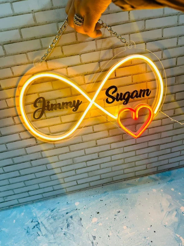 Personalised Couple Neon Light