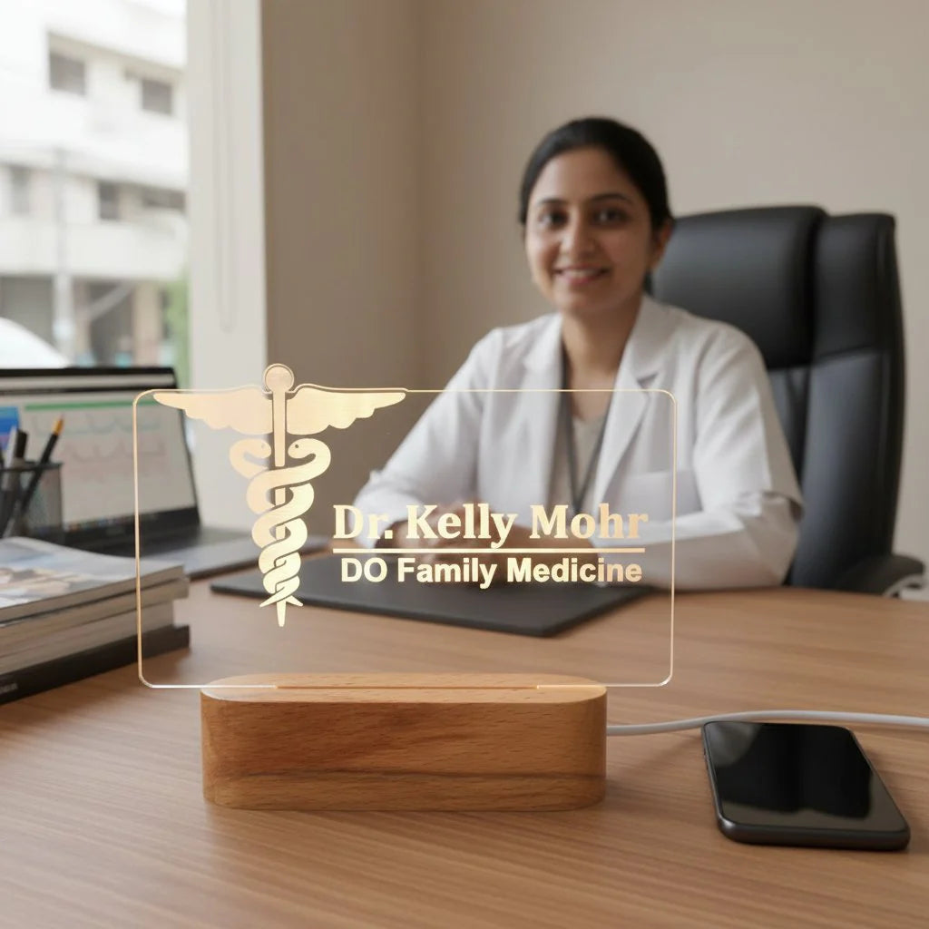 Personalized Doctor Illusion LED Light