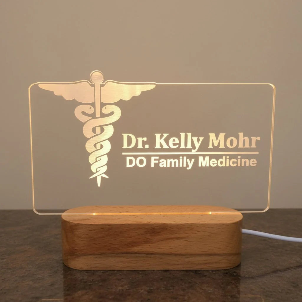 Personalized Doctor Illusion LED Light
