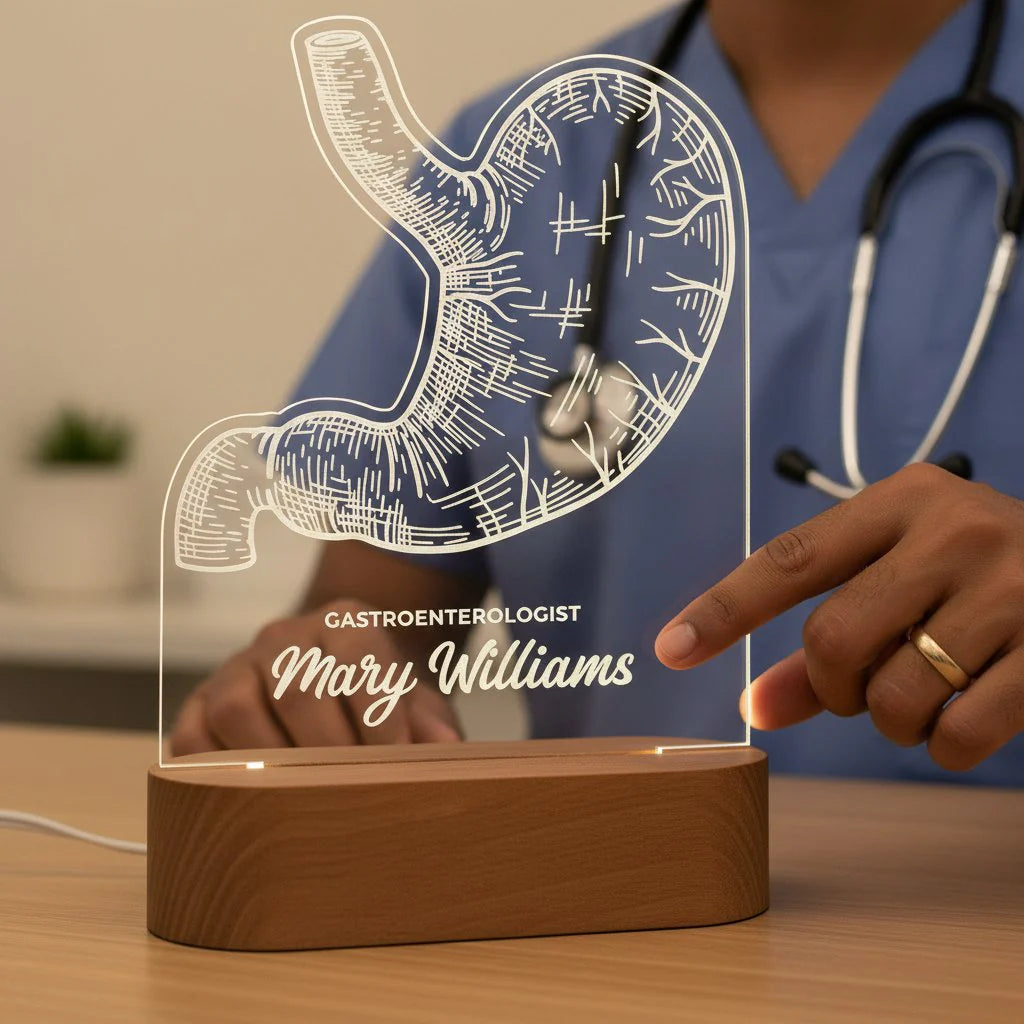Personalized Gastroenterologist Illusion LED Light