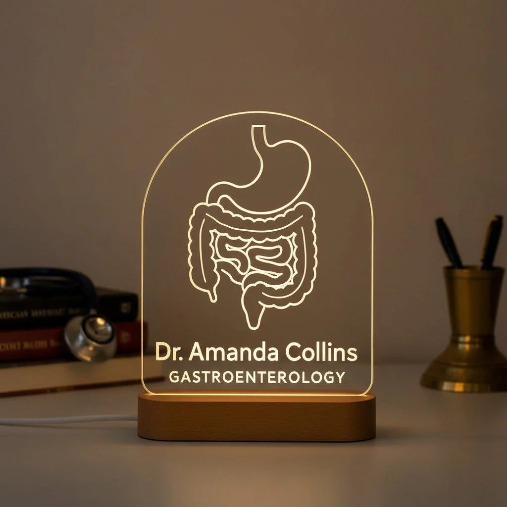 Personalized Gastroenterology LED Desk Lamp