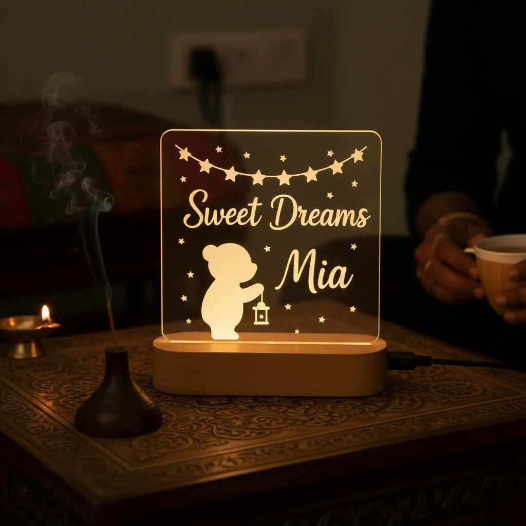 Personalized LED Acrylic Night Light