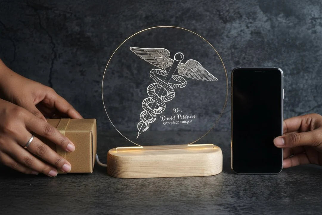 Personalized LED Table Top Light