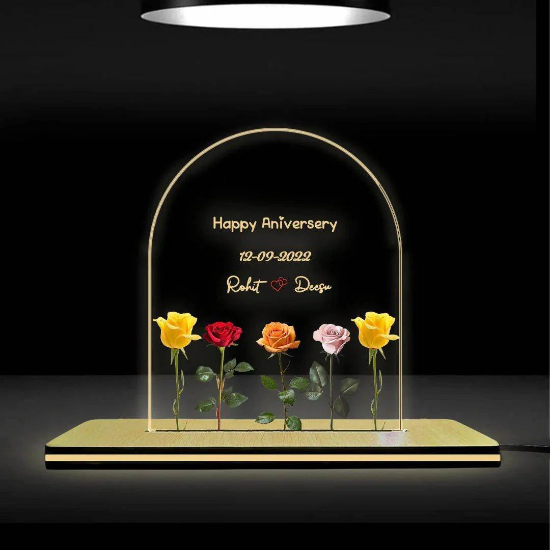 Personalized Name Acrylic Lamp Best Gift For Couples