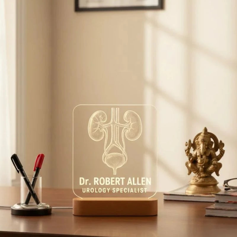Personalized Urology Doctor LED Lamp