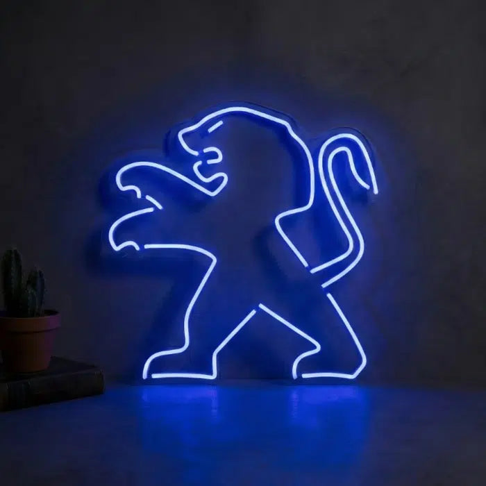 Peugeot Logo Neon Sign LED Light