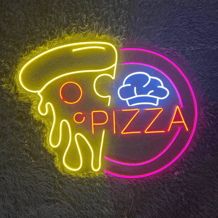 Pizza Slice LED Neon Sign