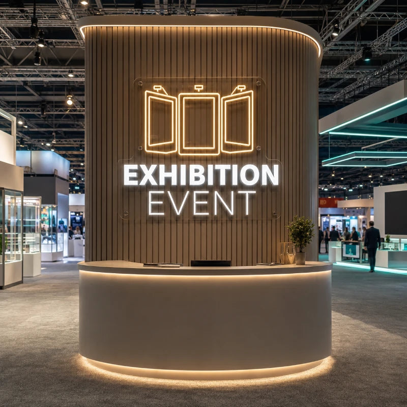 Premium Exhibition Reception Neon Sign