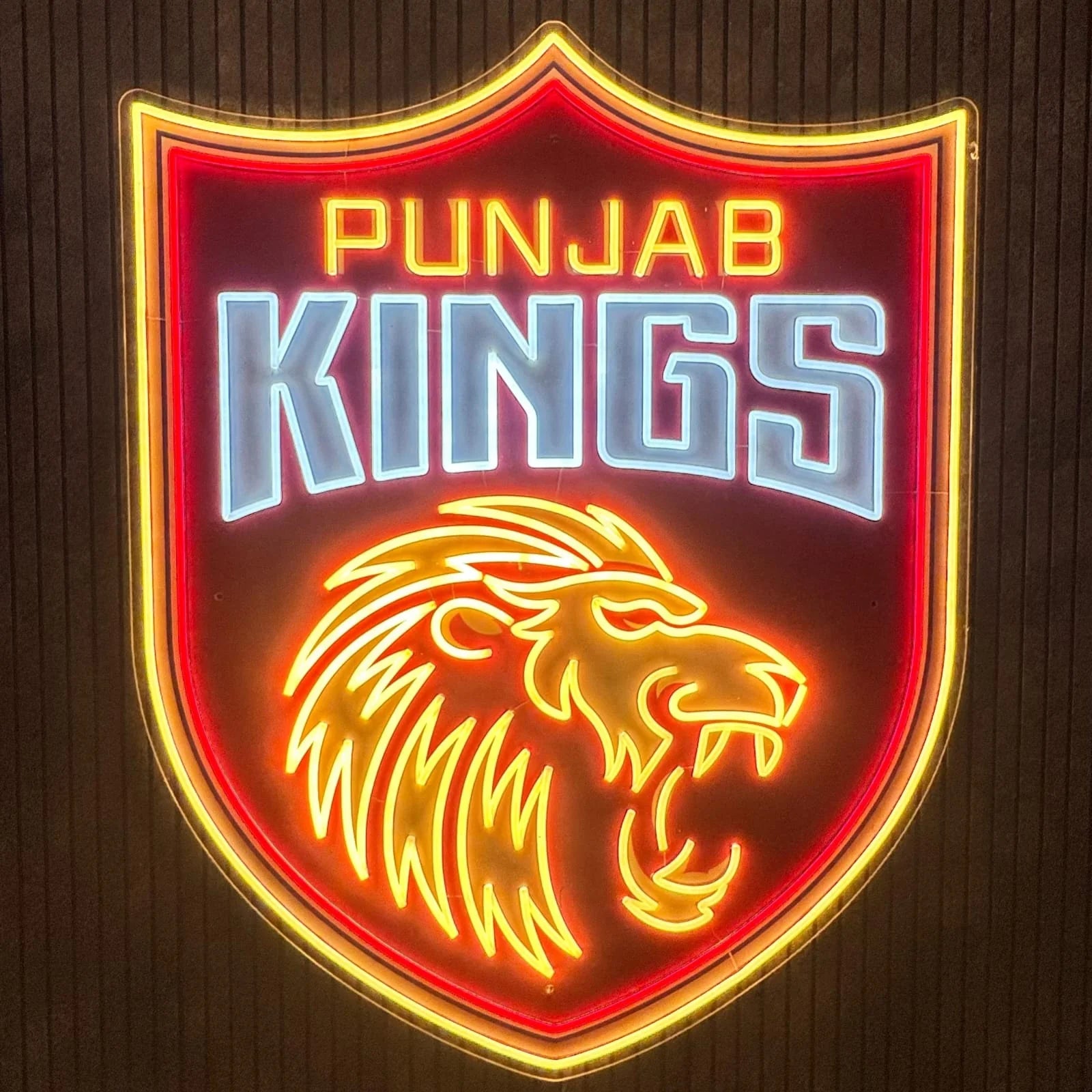 Punjab Logo Neon Sign LED Light