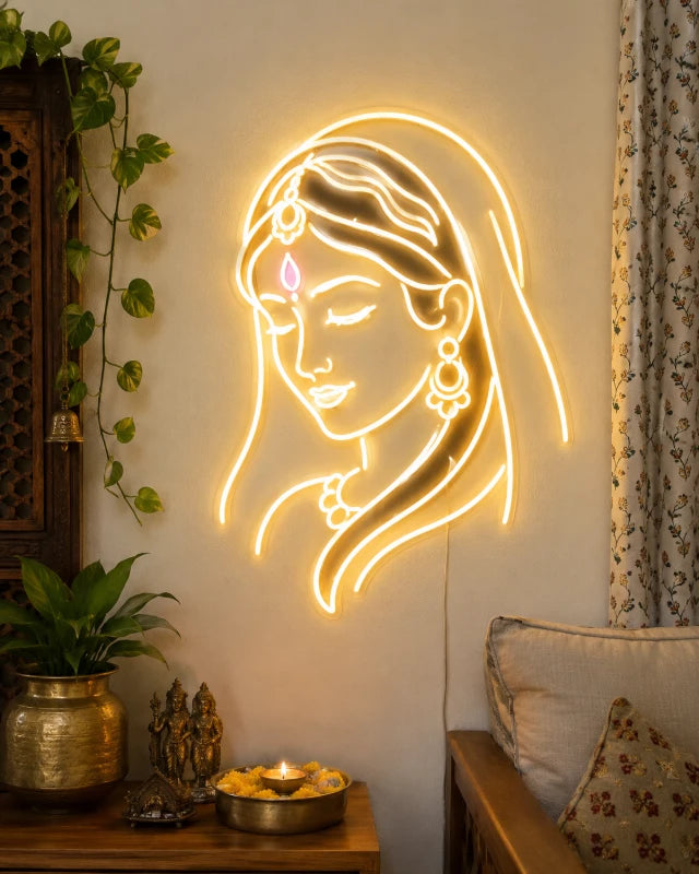 Radha Rani LED Neon Sign