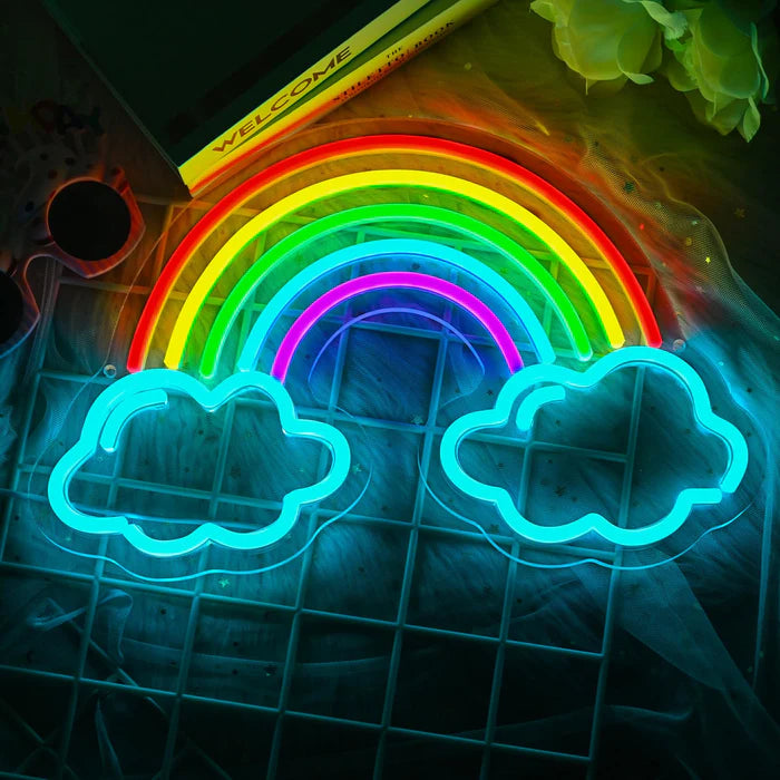 Rainbow Neon Sign