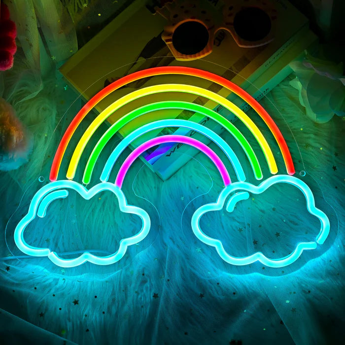 Rainbow Neon Sign