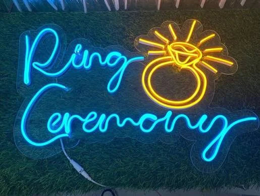 Ring Ceremony Neon Light Sign
