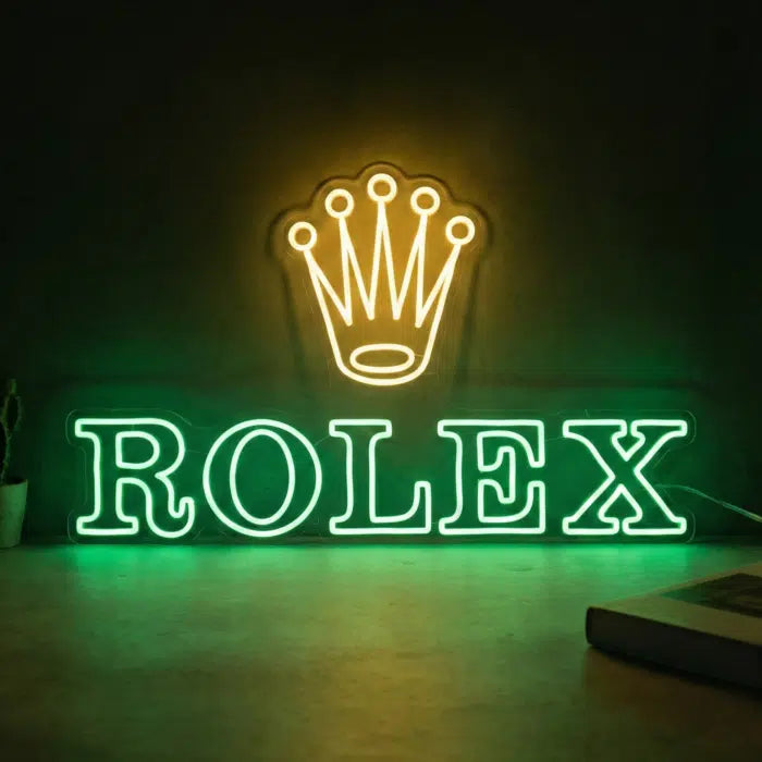 Rolex Logo Neon Sign LED Light