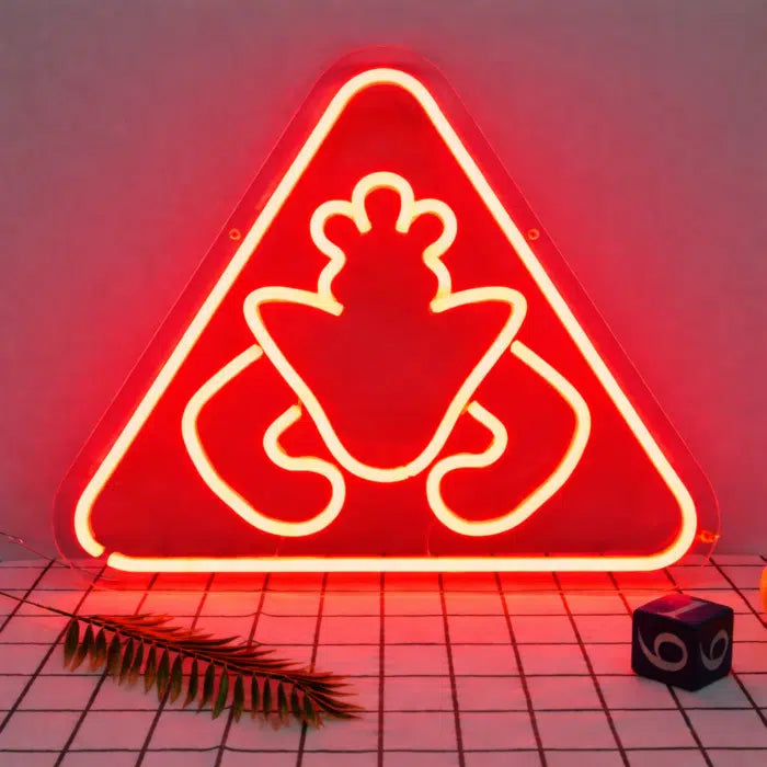 Security Breach Logo Neon Sign LED Light