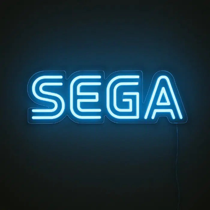 SEGA Logo Neon Sign LED Light