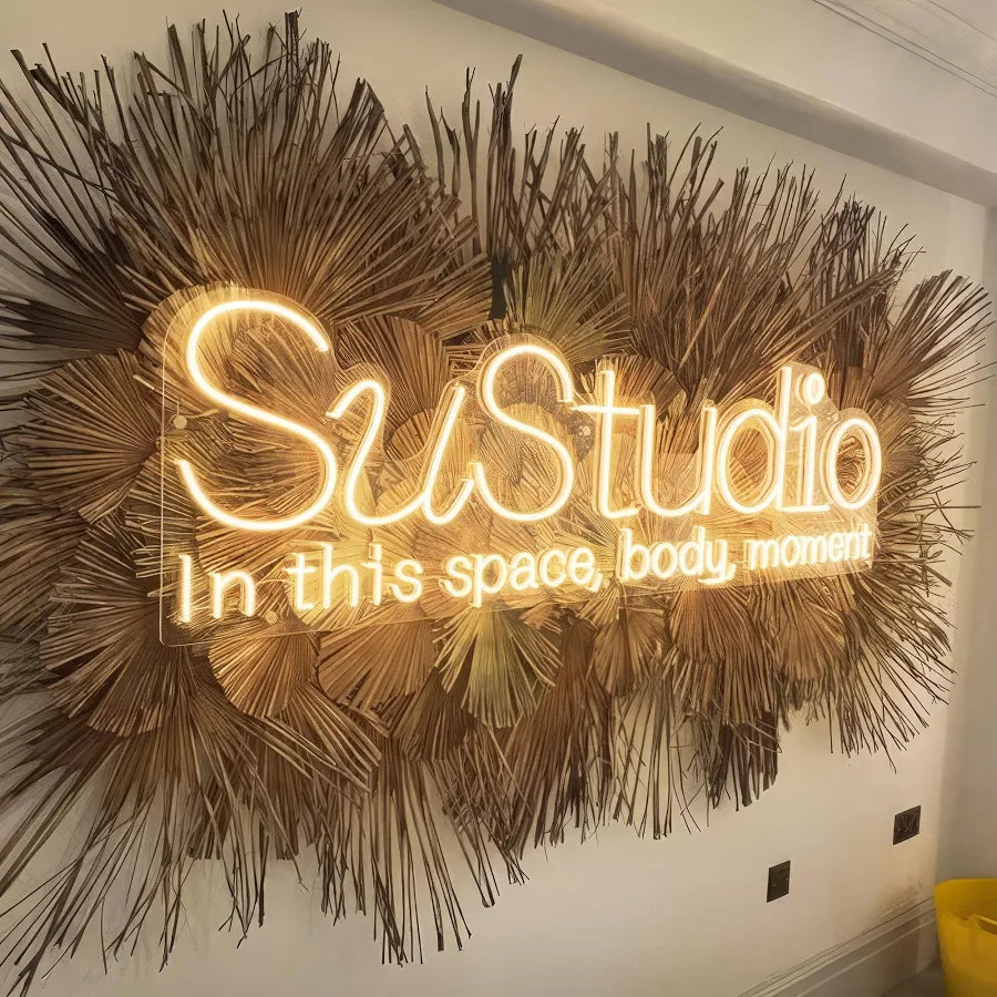 Su Studio Logo Neon Sign LED Light