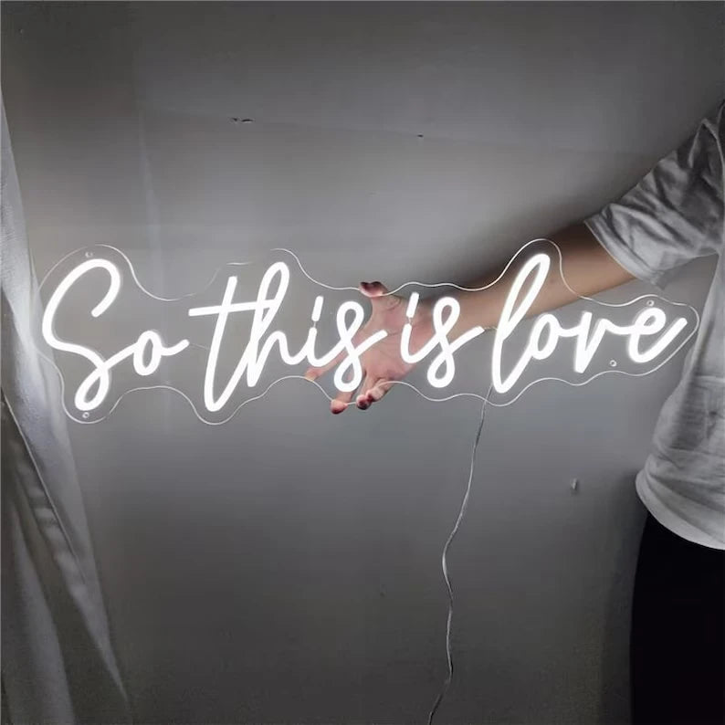 Show This Is Love LED Neon Lights