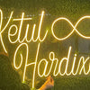 Simple Neon Light Couple Name