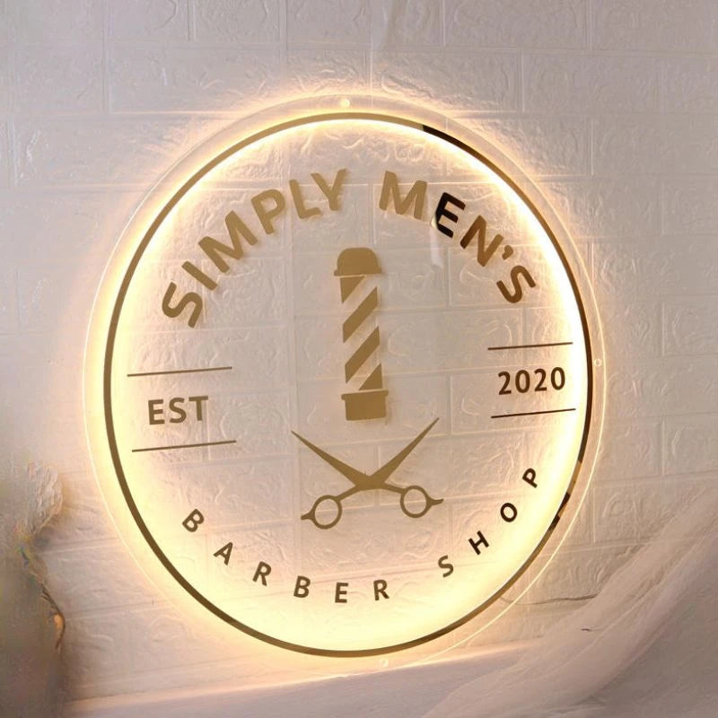 Simply Salon Acrylic Logo