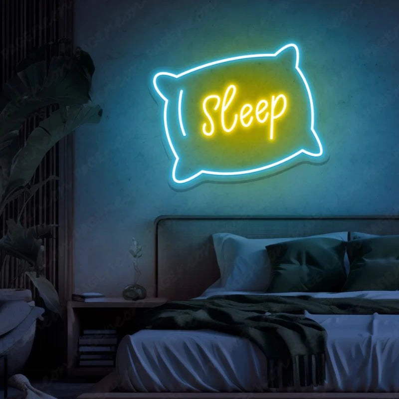 Sleep Pillows LED Neon Sign