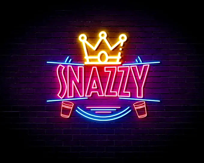 Snazzy Logo Neon Sign LED Light
