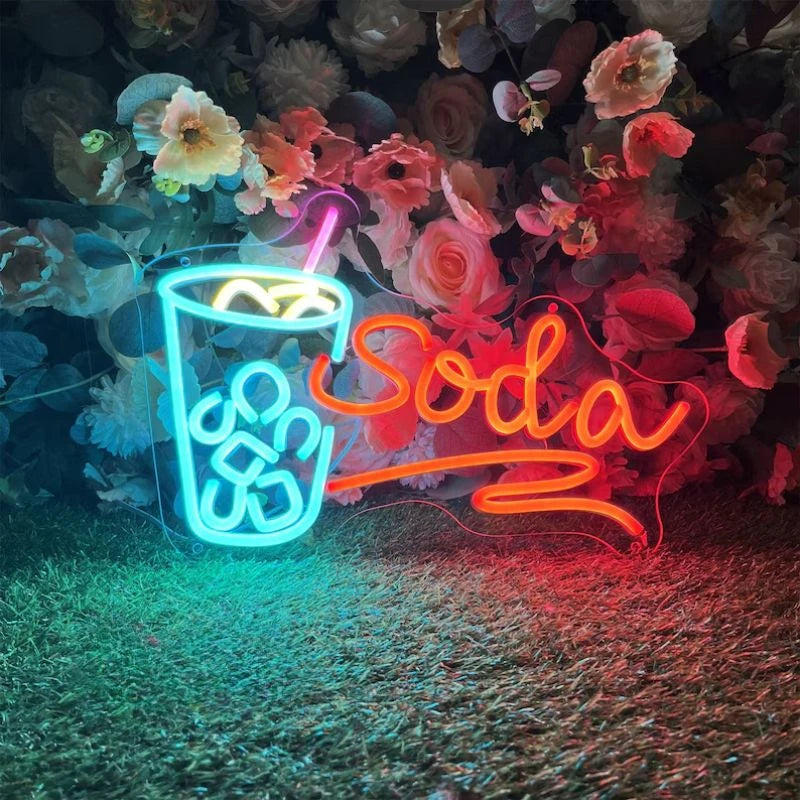 Soda Neon Sign