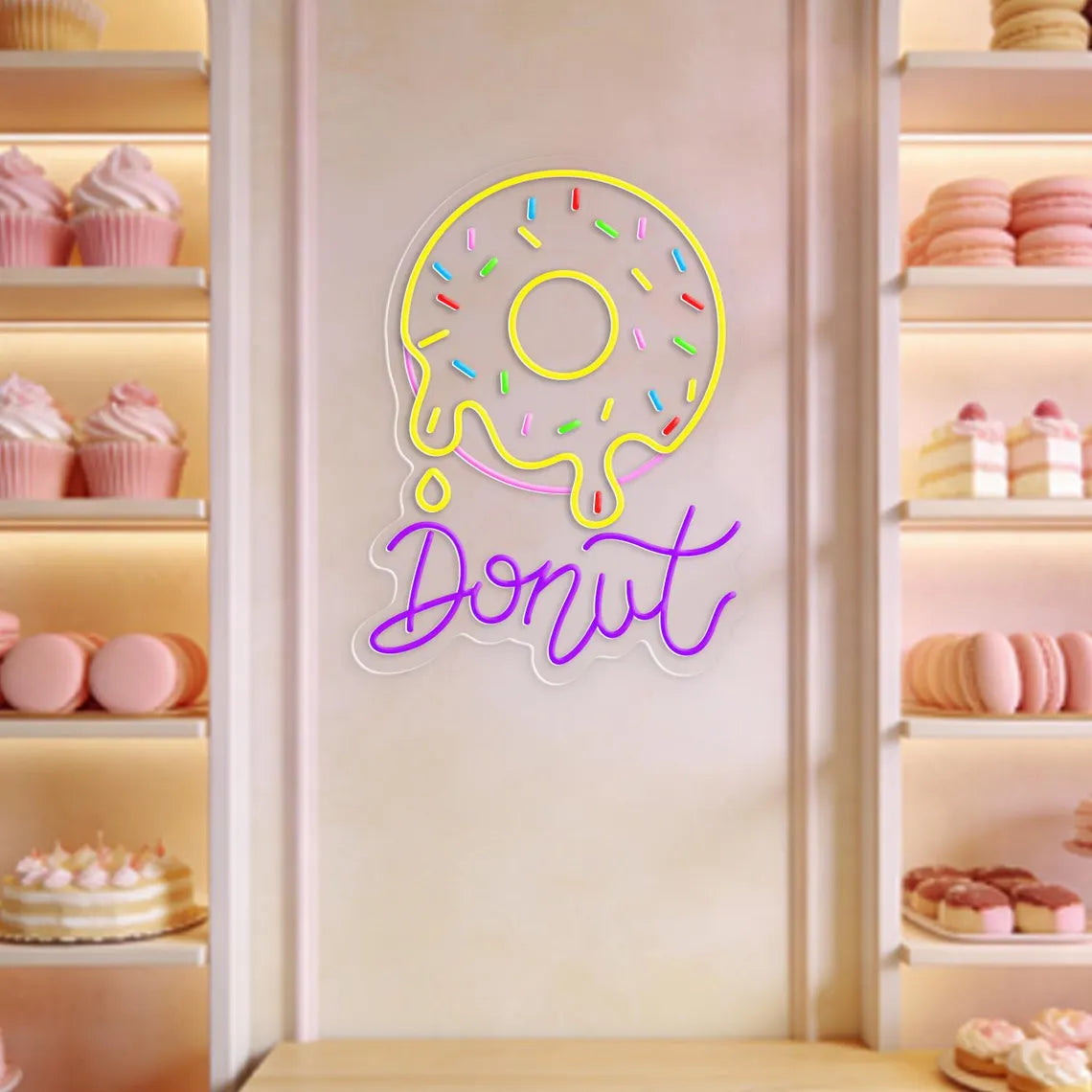 Sweet Donuts LED Neon Sign