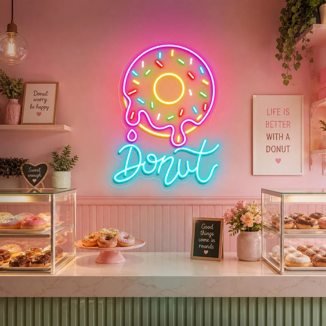Sweet Donuts LED Neon Sign