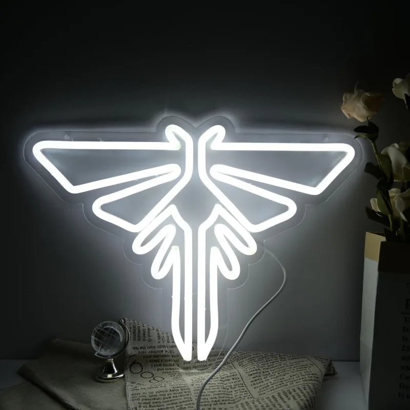 The Last of Us Logo Neon Sign LED Light